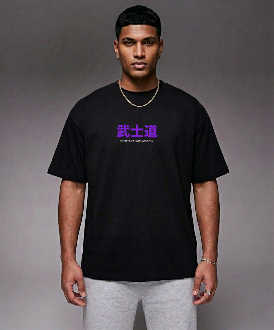 PURPLE BUSHIDO Oversized T-shirt