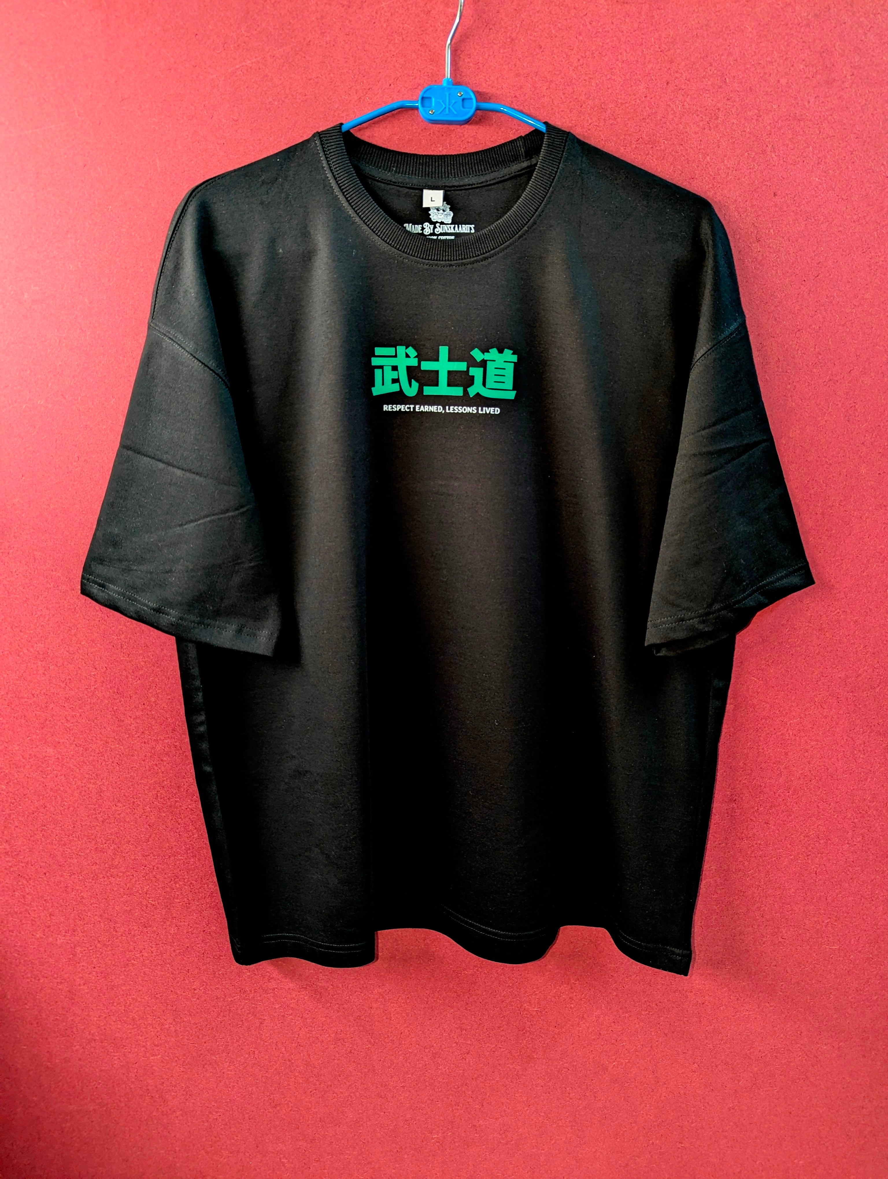 Neon Samurai Oversized T-shirt