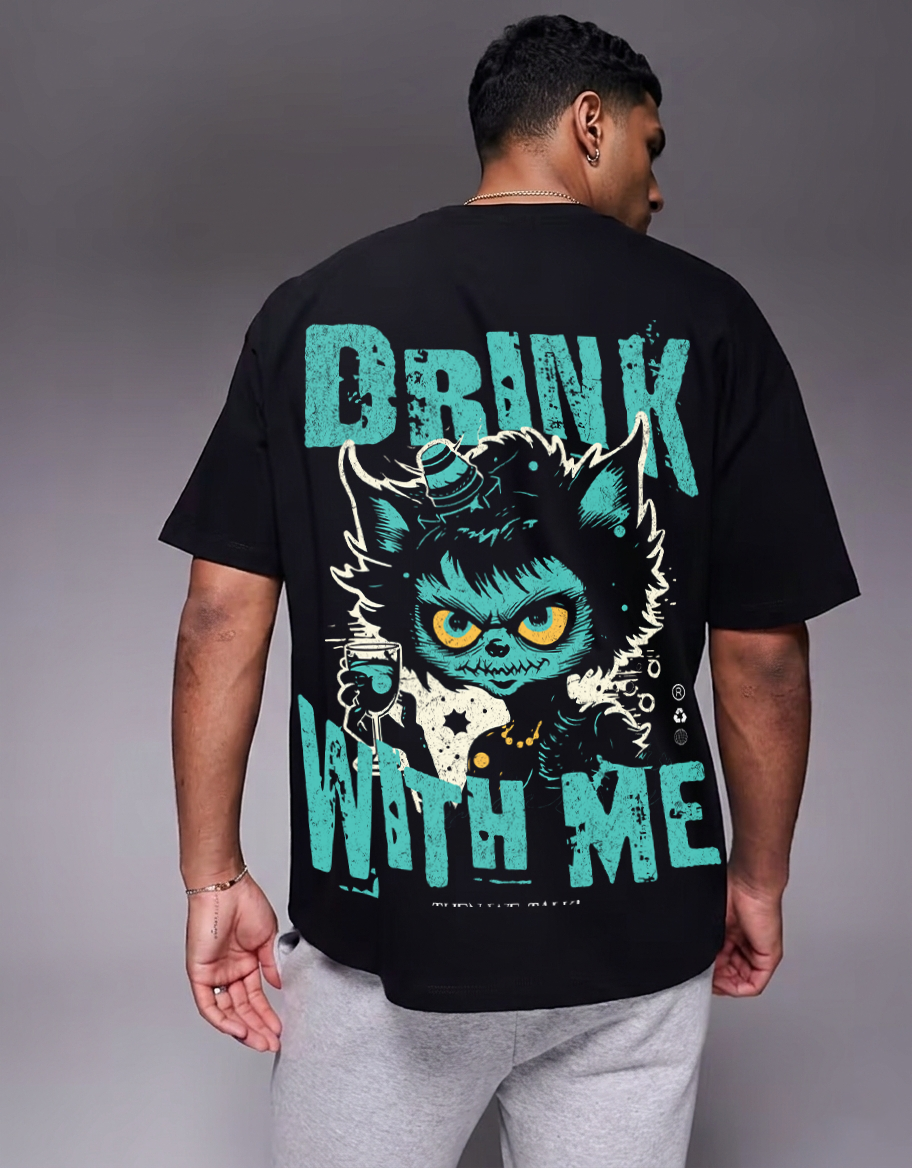 Drink With Me Oversized T-shirt