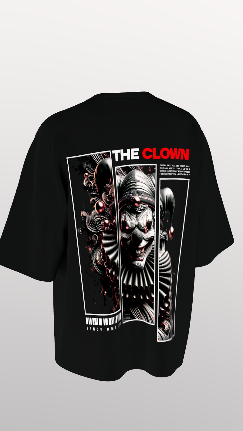 Clown Oversized T-Shirt