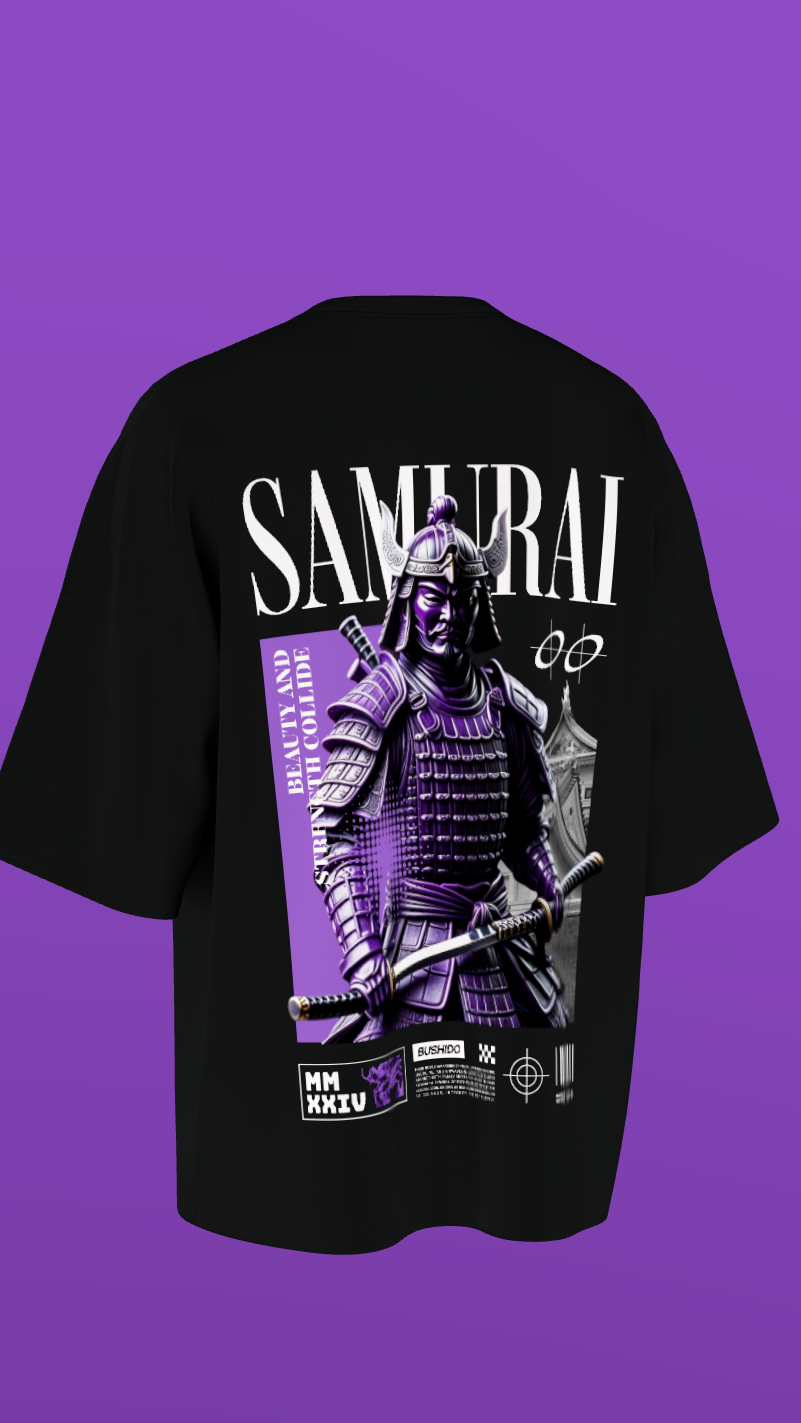 PURPLE BUSHIDO Oversized T-shirt